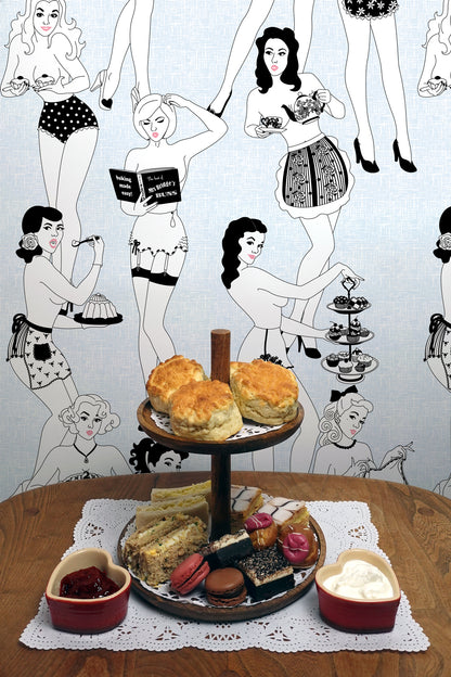 Time for Tea Wallpaper Samples