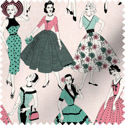 Vintage Dress (Cadillac) - Fabric