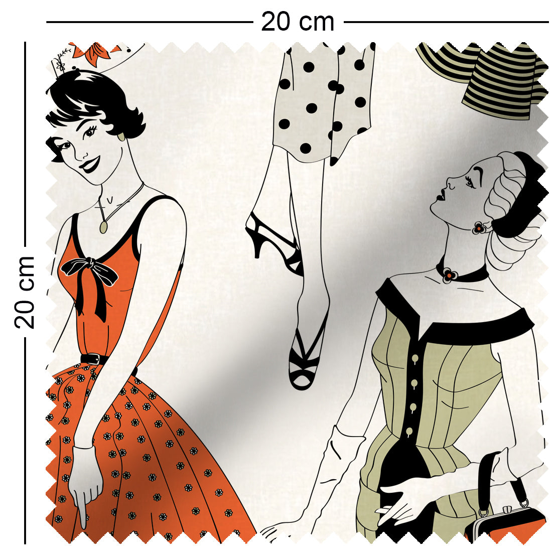Vintage Dress - Fabric