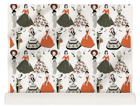 Vintage Dress - Fabric