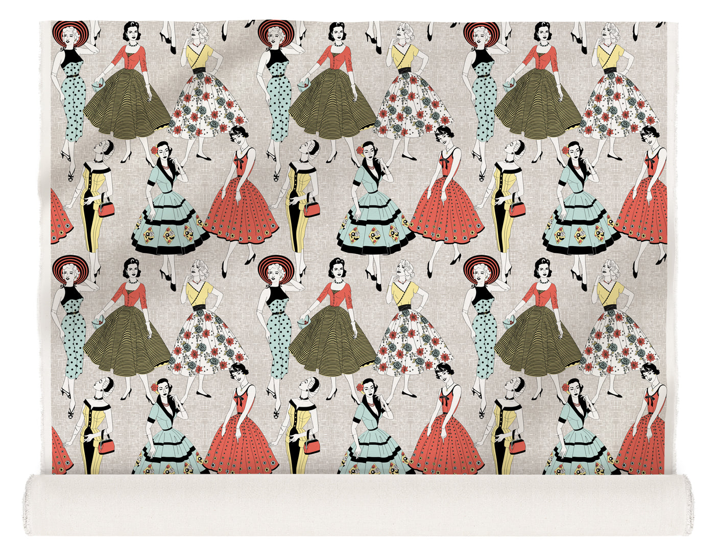 Vintage Dress - Fabric