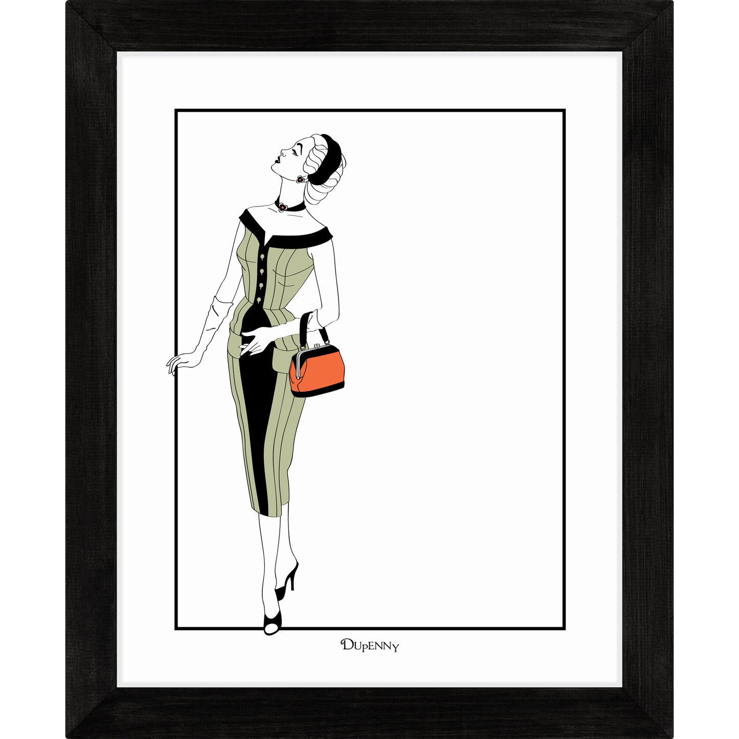 Vintage Dress Art Prints