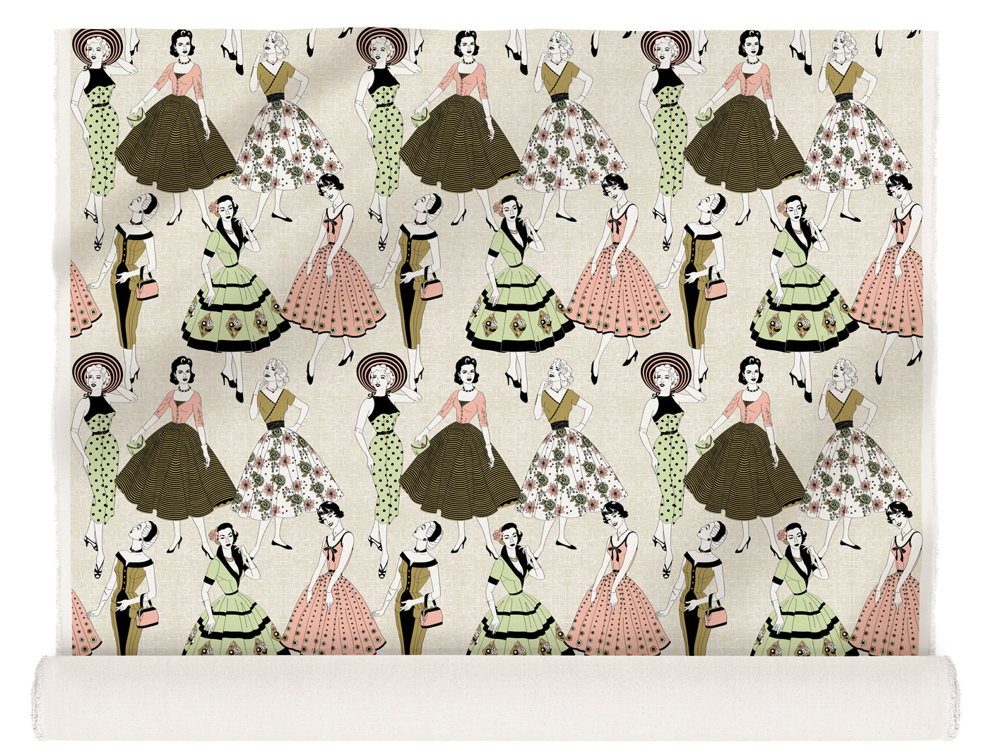 Vintage Dress - Fabric