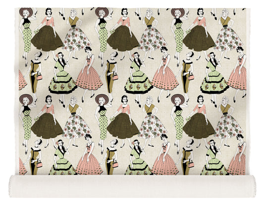 Vintage Dress - Fabric