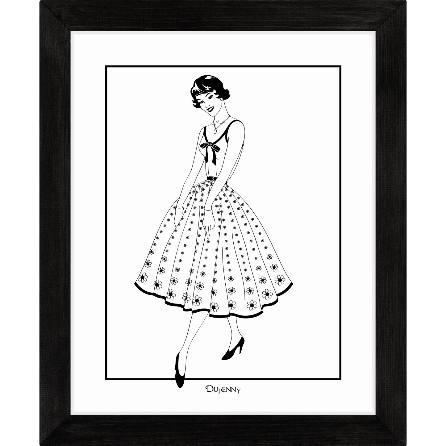 Vintage Dress Art Prints