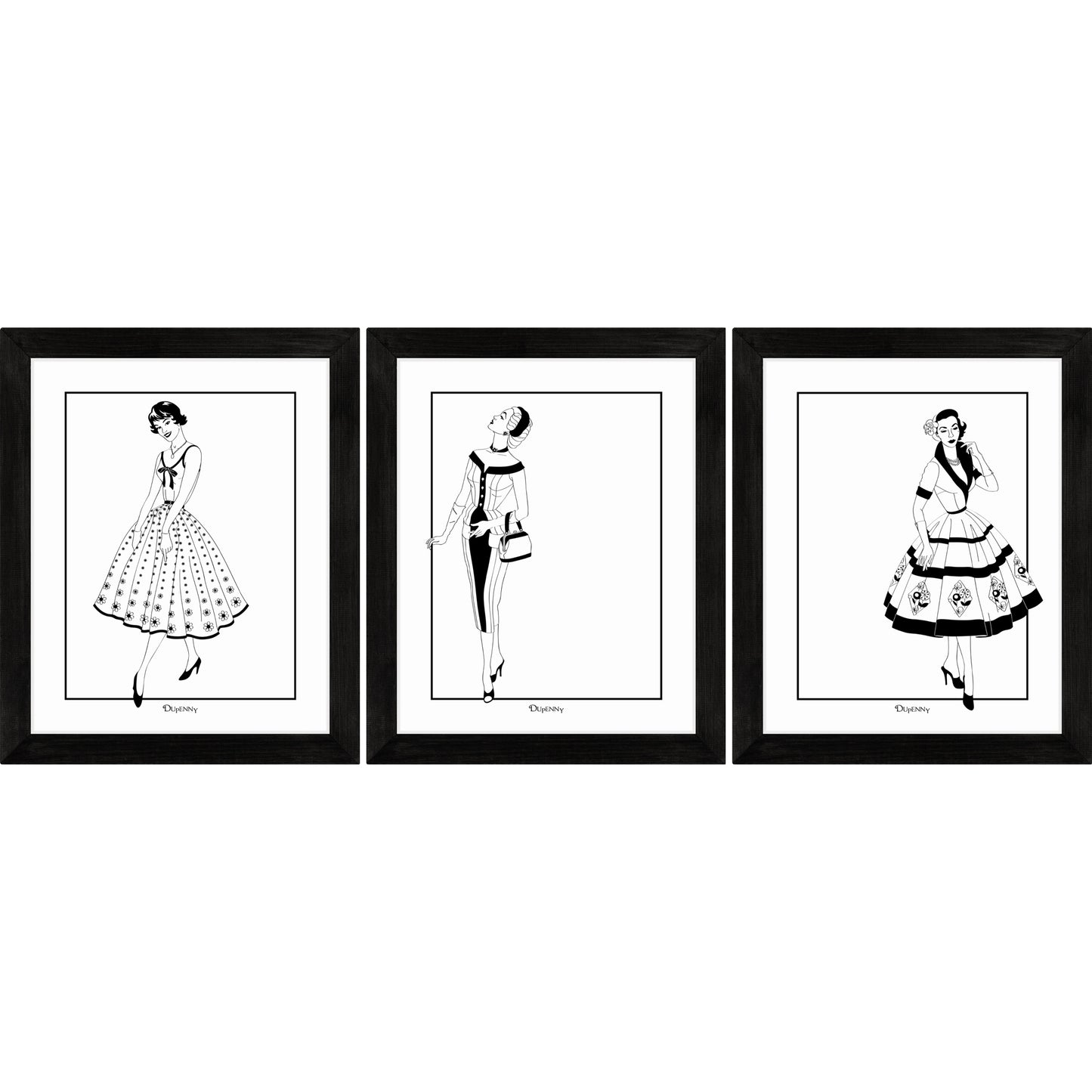 Vintage Dress Art Prints