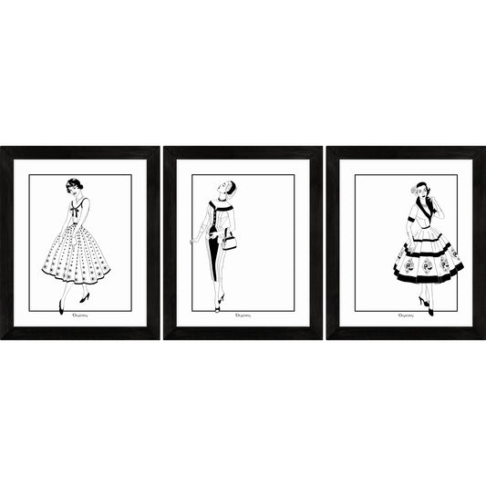 Vintage Dress Art Prints