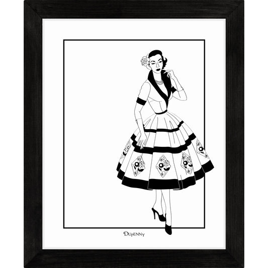 Vintage Dress Art Prints