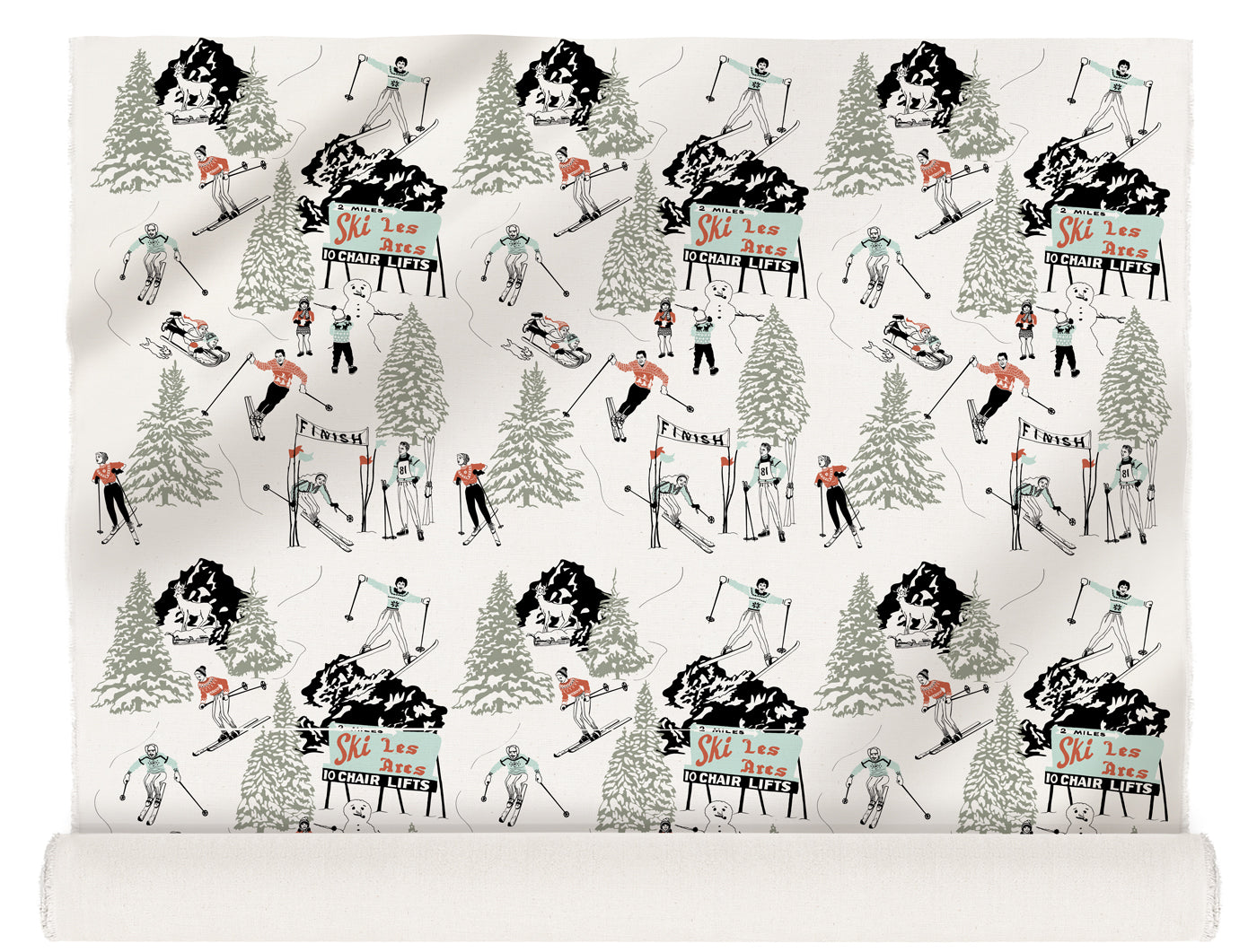 Winter Sports - Fabric