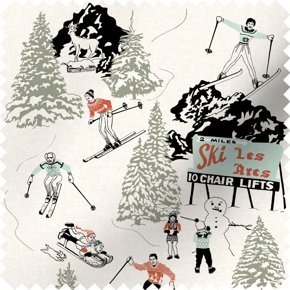 Winter Sports - Fabric