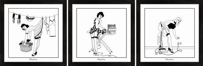 50's Housewives - Art Prints