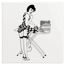 Load image into Gallery viewer, Dupenny 50s Housewives Wall Tile - Audrey