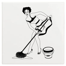 Load image into Gallery viewer, Dupenny 50s Housewives Wall Tile - Judith