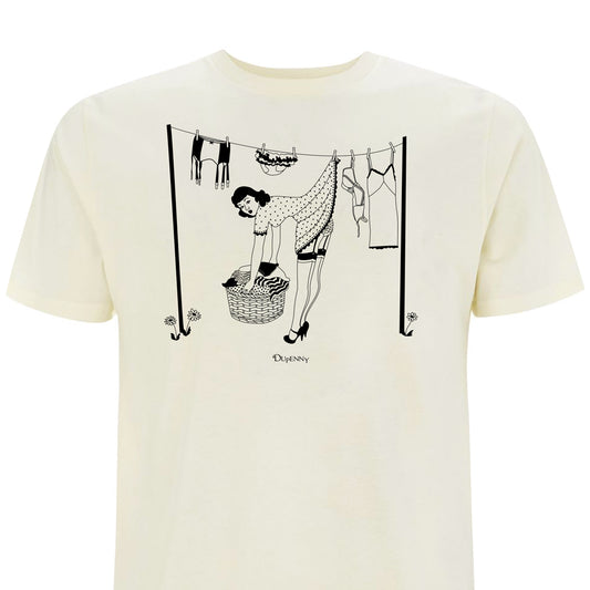 Dupenny Retro 50s Housewives Unisex T-Shirt Rockabilly Fashion