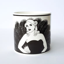 Load image into Gallery viewer, Bone chine Burlesque Mug from Dupenny - Gigi