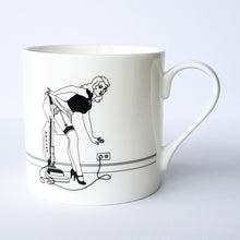 Load image into Gallery viewer, Bone china mug featuring 50s Housewives Thelma character