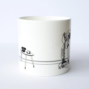 Dupenny 50s Housewives Mug collectable Bone China